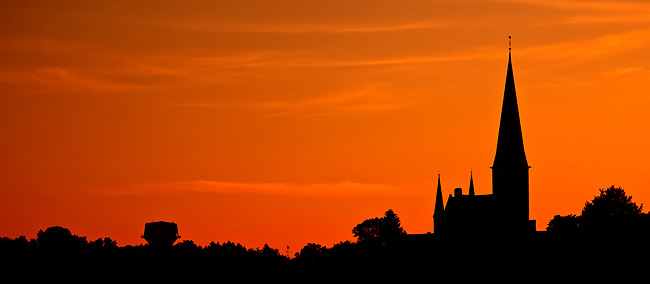 Kirche in Flensburg/Deutschland