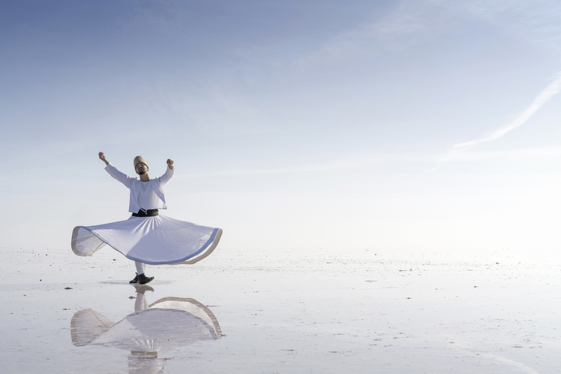 Whirling dervish,Salt Lake