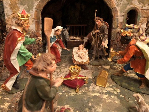 Bischof Hofers prächtige Weihnachtskrippe.