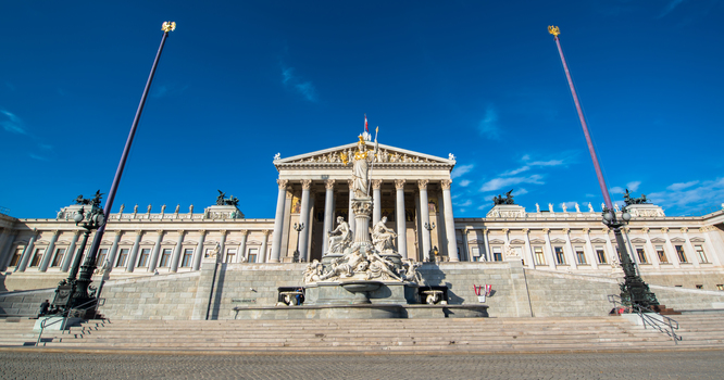 Austrian Parliament in Vienna