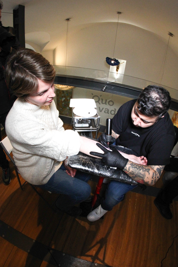 Tattoo-Aktion 'Quo Vadis?': Gib dir ein Zeichen